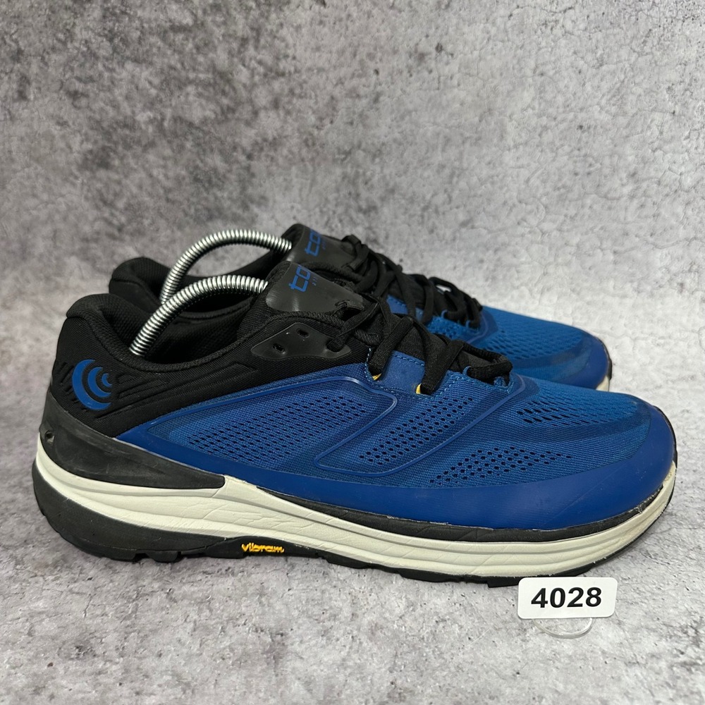 Topo Athletic Ultraventure 2‎ Mens 11.5 Blue Trail Running Vibram Shoes Outdoors